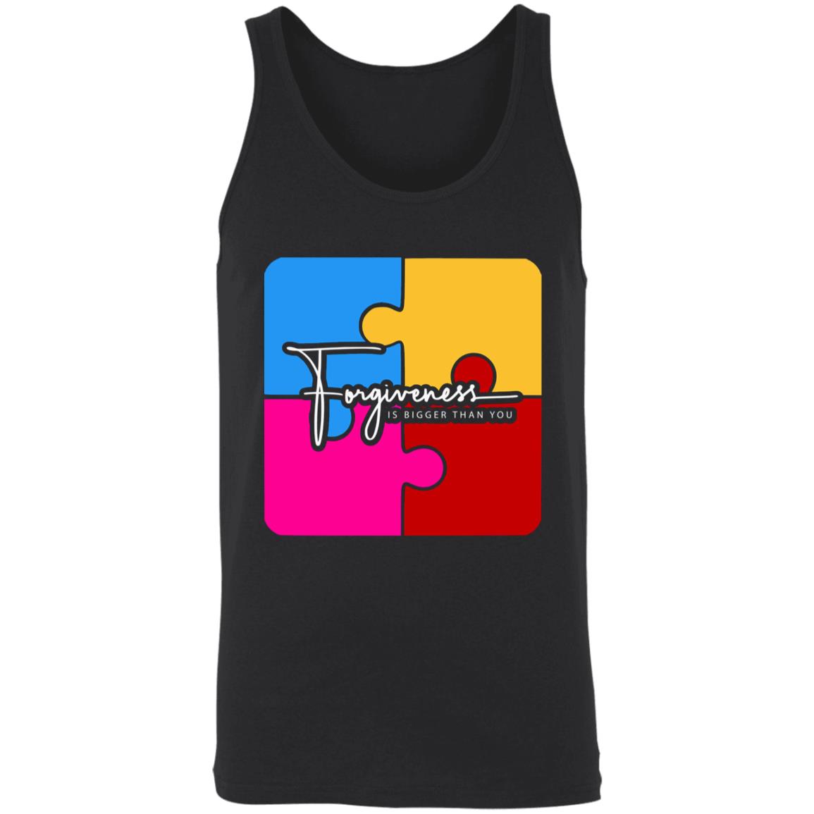 A73D7955-5CE7-4E8A-8FB1-472DC3C1D783 Forgiveness Unisex Tanks