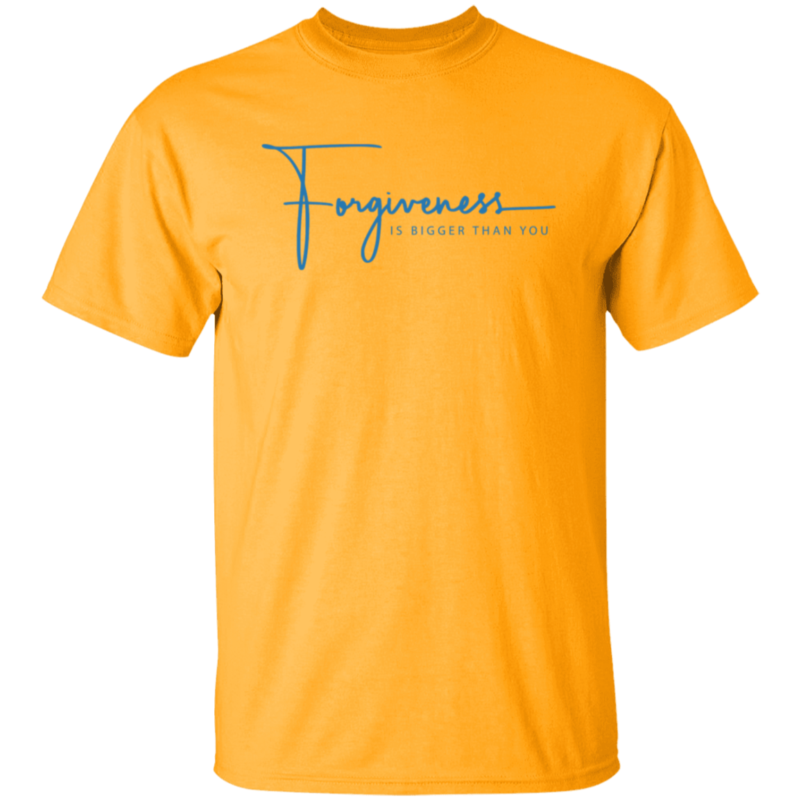 Forgiveness Is Bigger Than Us T-Shirt (DAISY/GOLD)