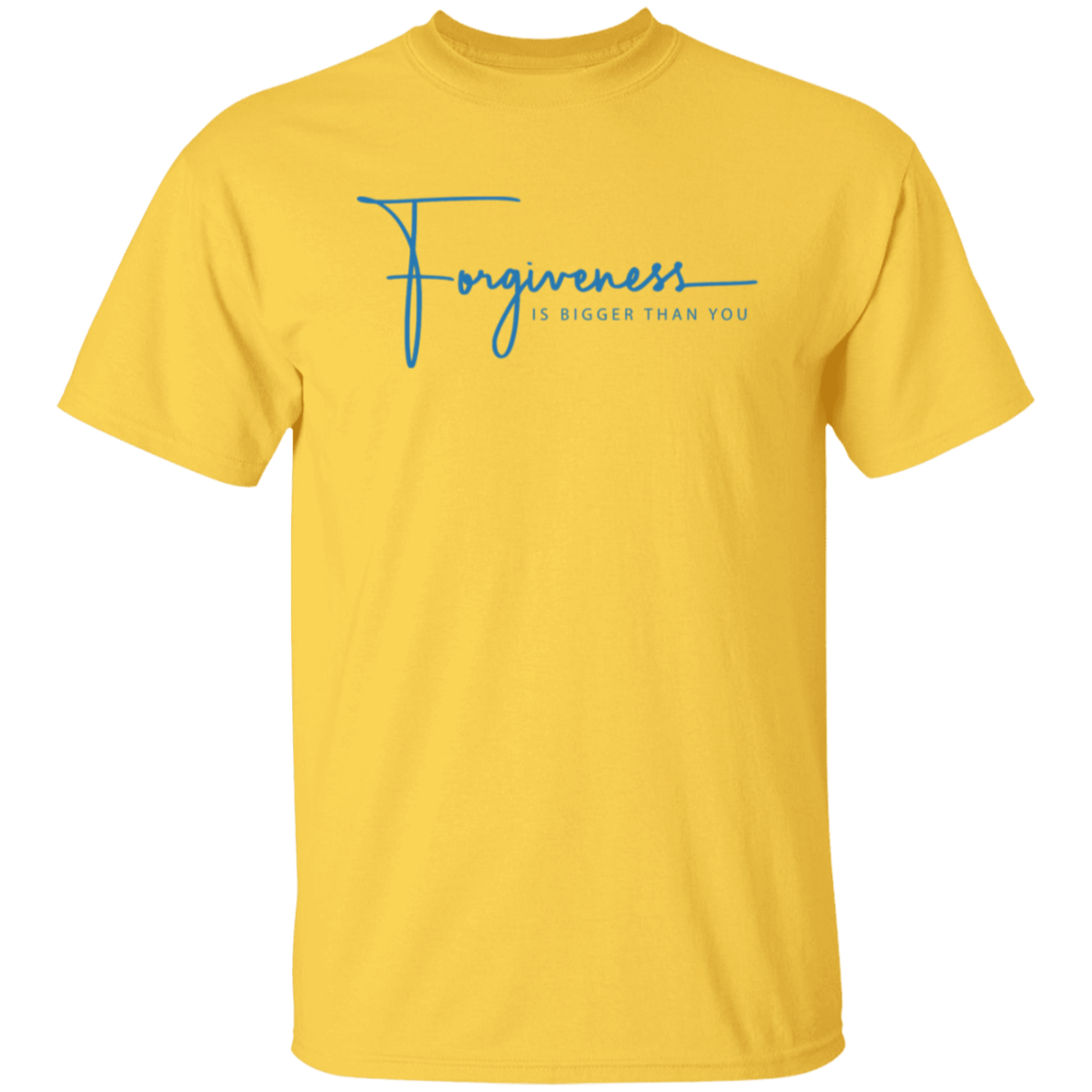 Forgiveness Is Bigger Than Us T-Shirt (DAISY/GOLD)