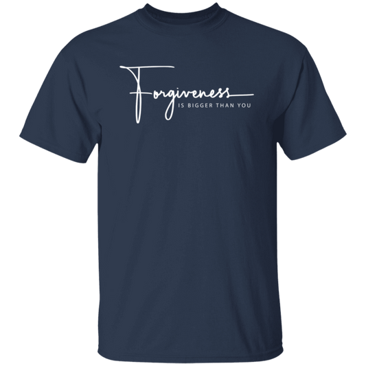 Forgiveness Is Bigger Than Us T-Shirt (NAVY/BLACK)