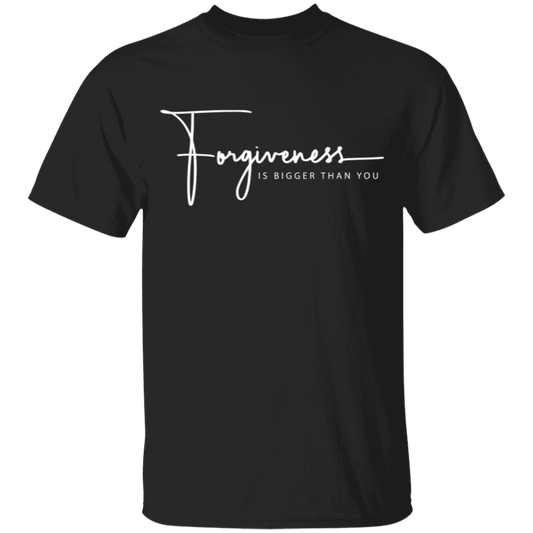 Forgiveness Is Bigger Than Us T-Shirt Youth (BLACK/NAVY)